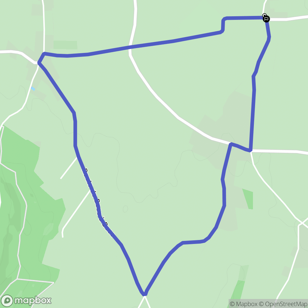 Bois-Himont : carte du parcours de randonnée - France