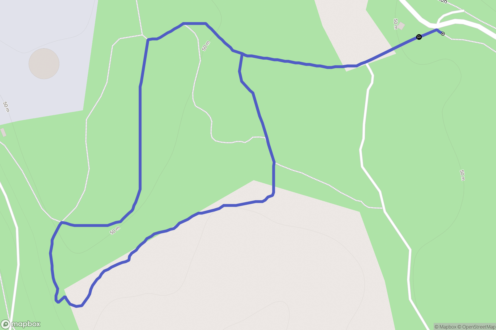 Port-de-Bouc : carte du parcours de randonnée - France