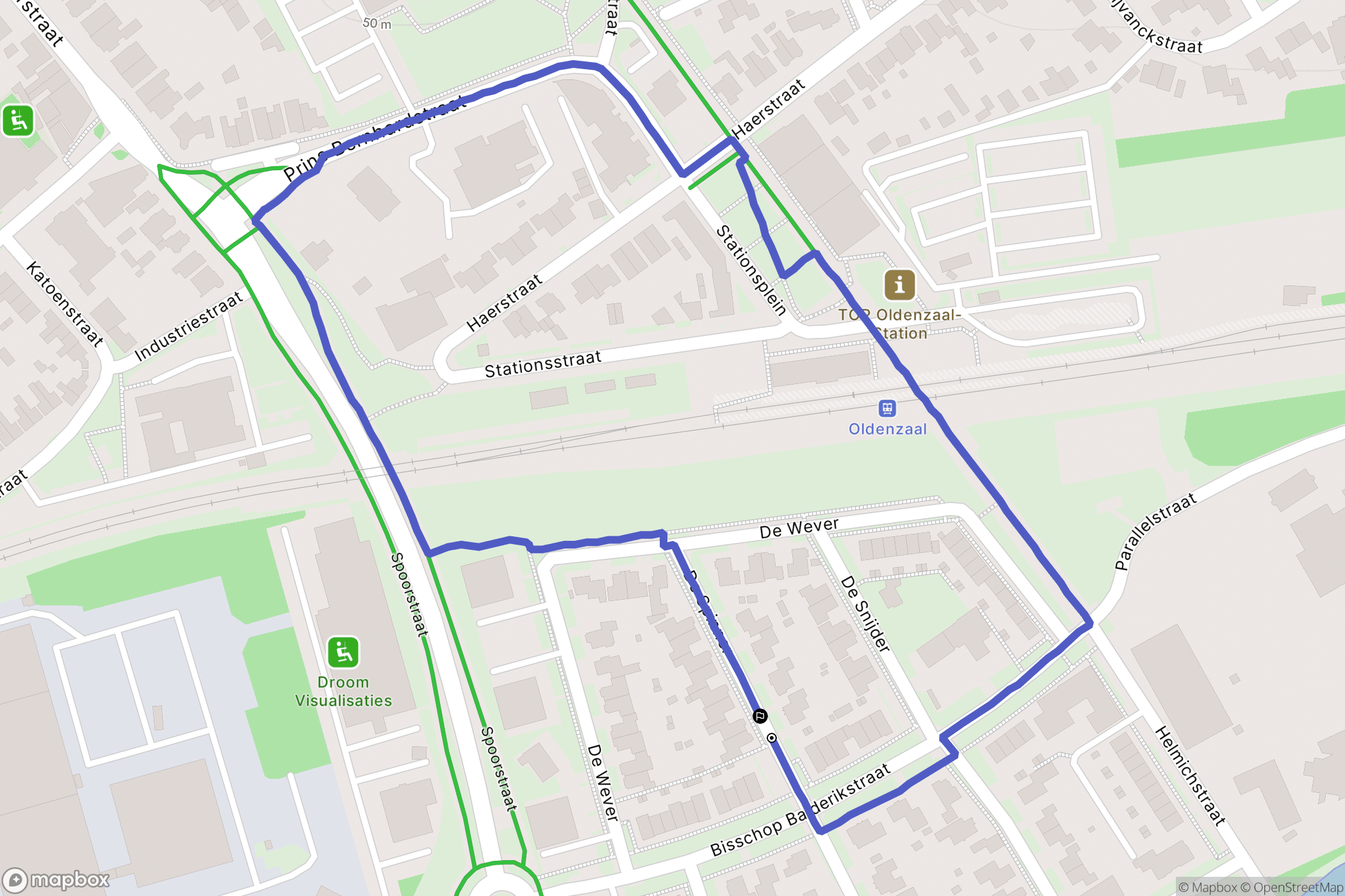 Oldenzaal: routekaart voor buitenactiviteiten - Netherlands