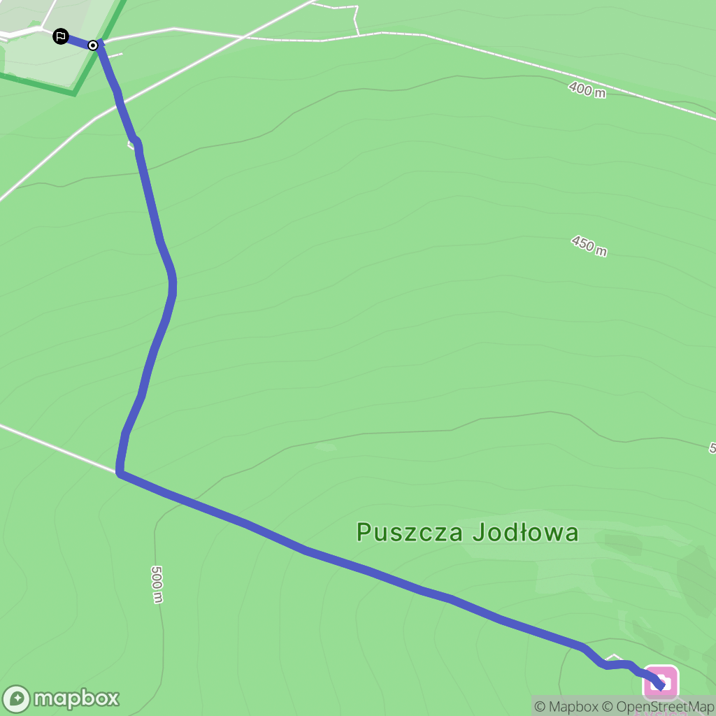 Święta Katarzyna: mapa trasy - Poland