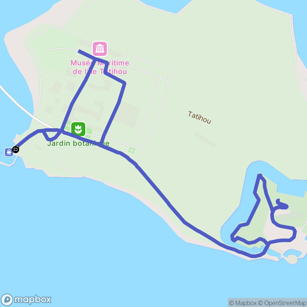 Saint-Vaast-la-Hougue : carte du parcours de randonnée - France