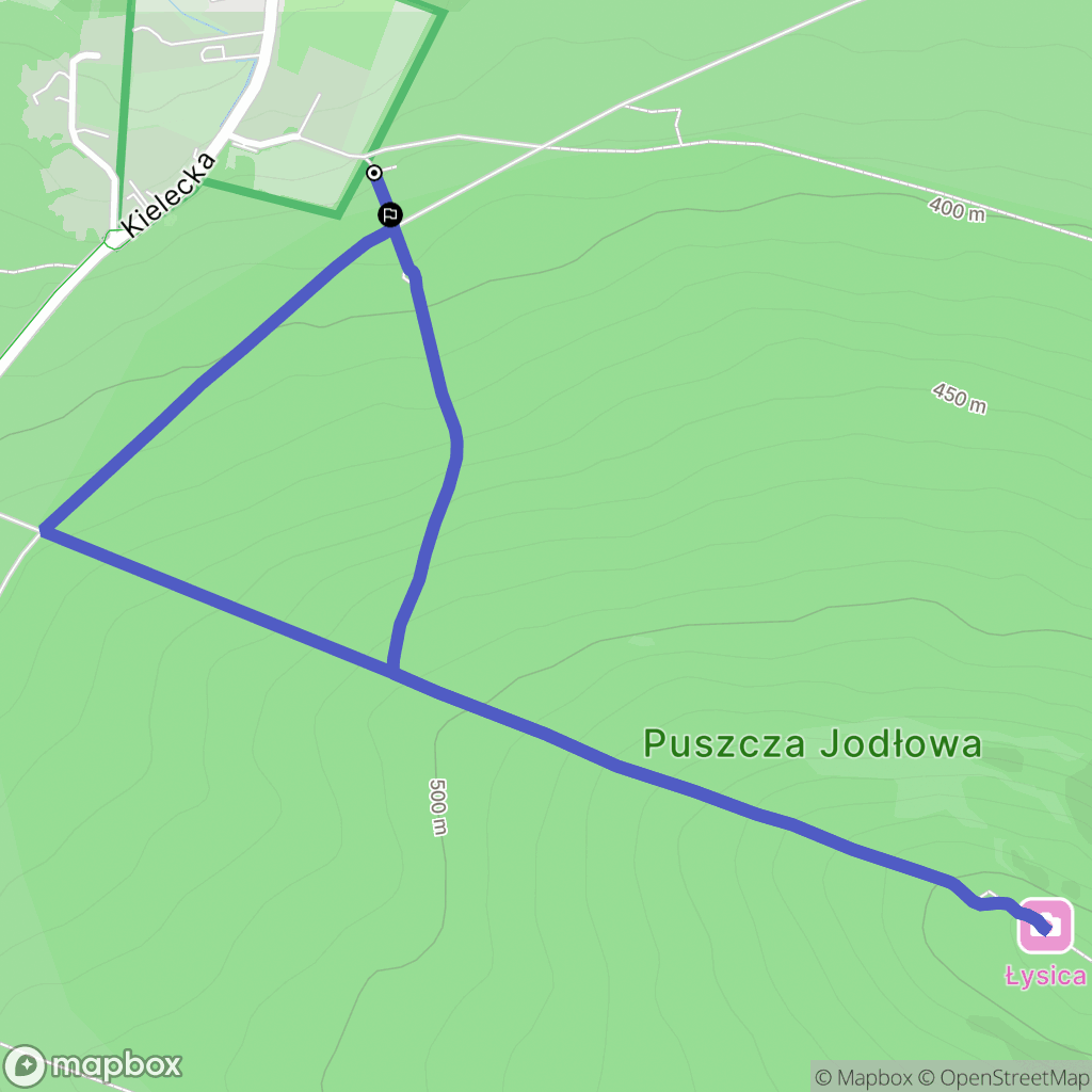 Święta Katarzyna: mapa trasy - Poland