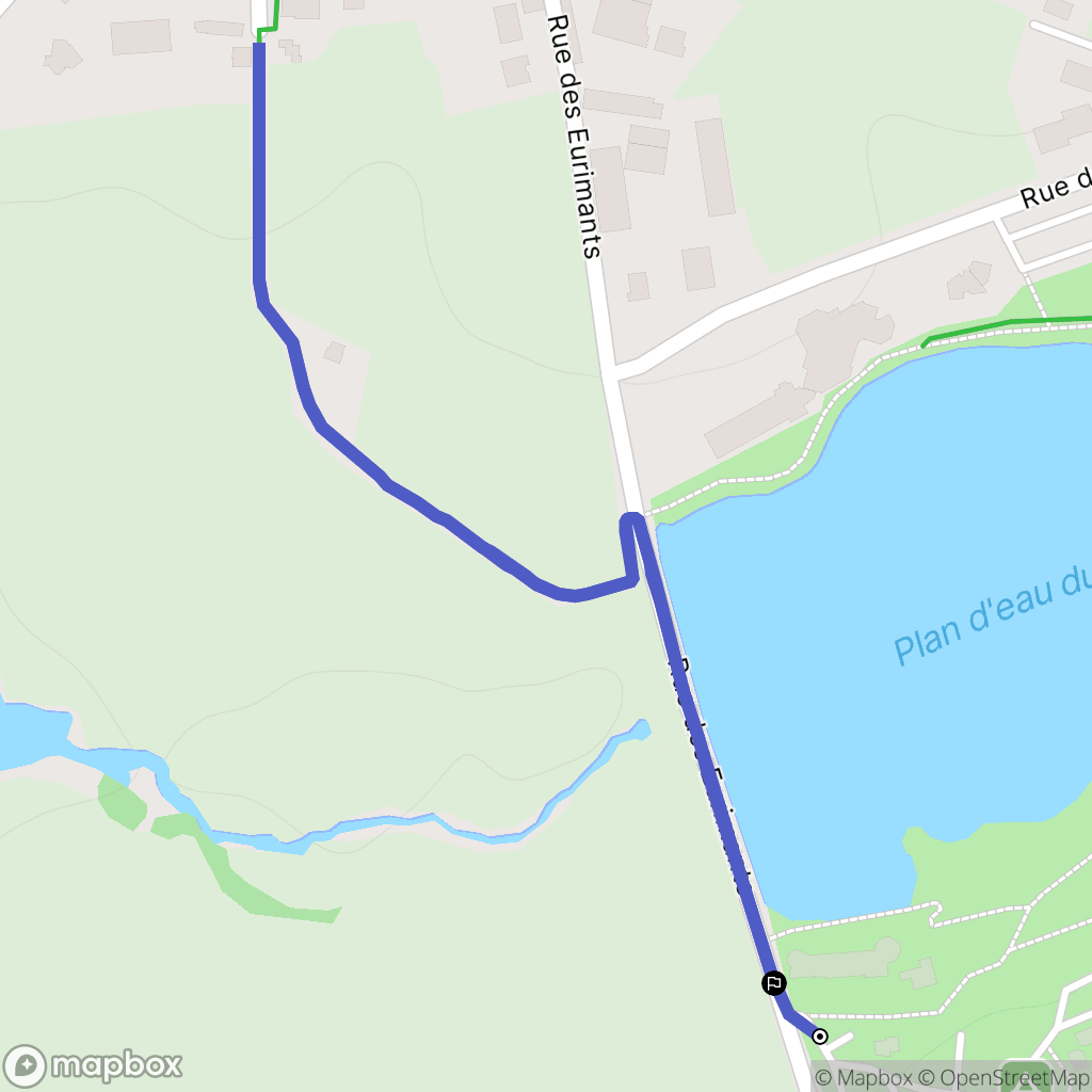 Bourbon-Lancy : carte du parcours de randonnée - France