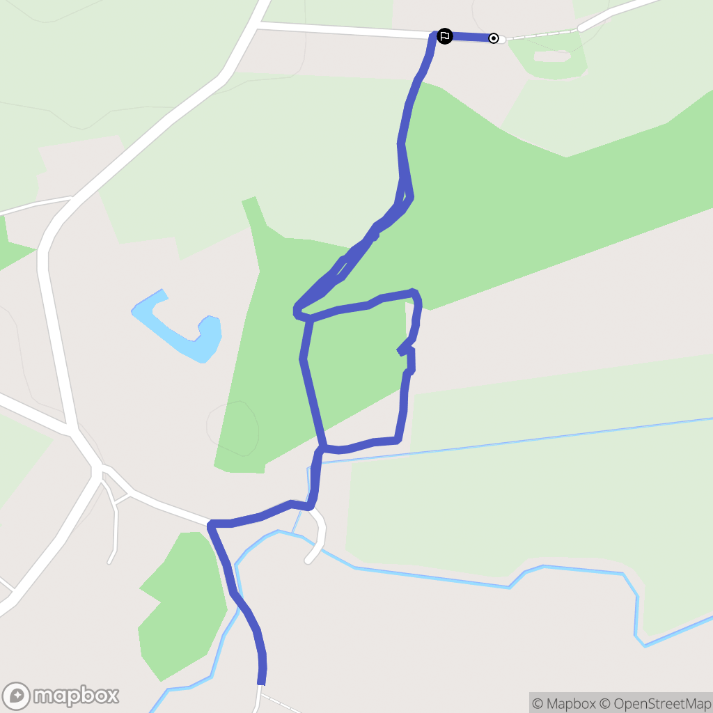 Tigny-Noyelle : carte du parcours de randonnée - France
