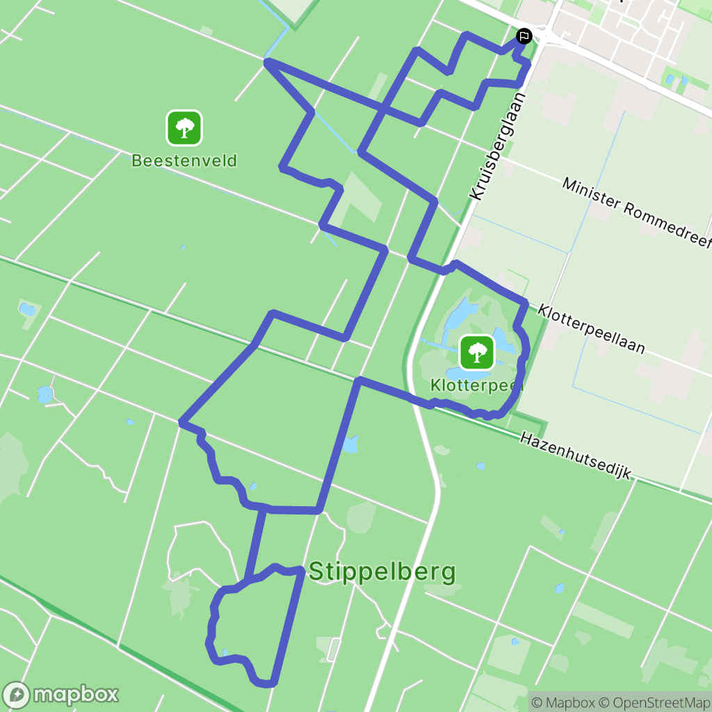 De Rips: routekaart voor buitenactiviteiten - Netherlands