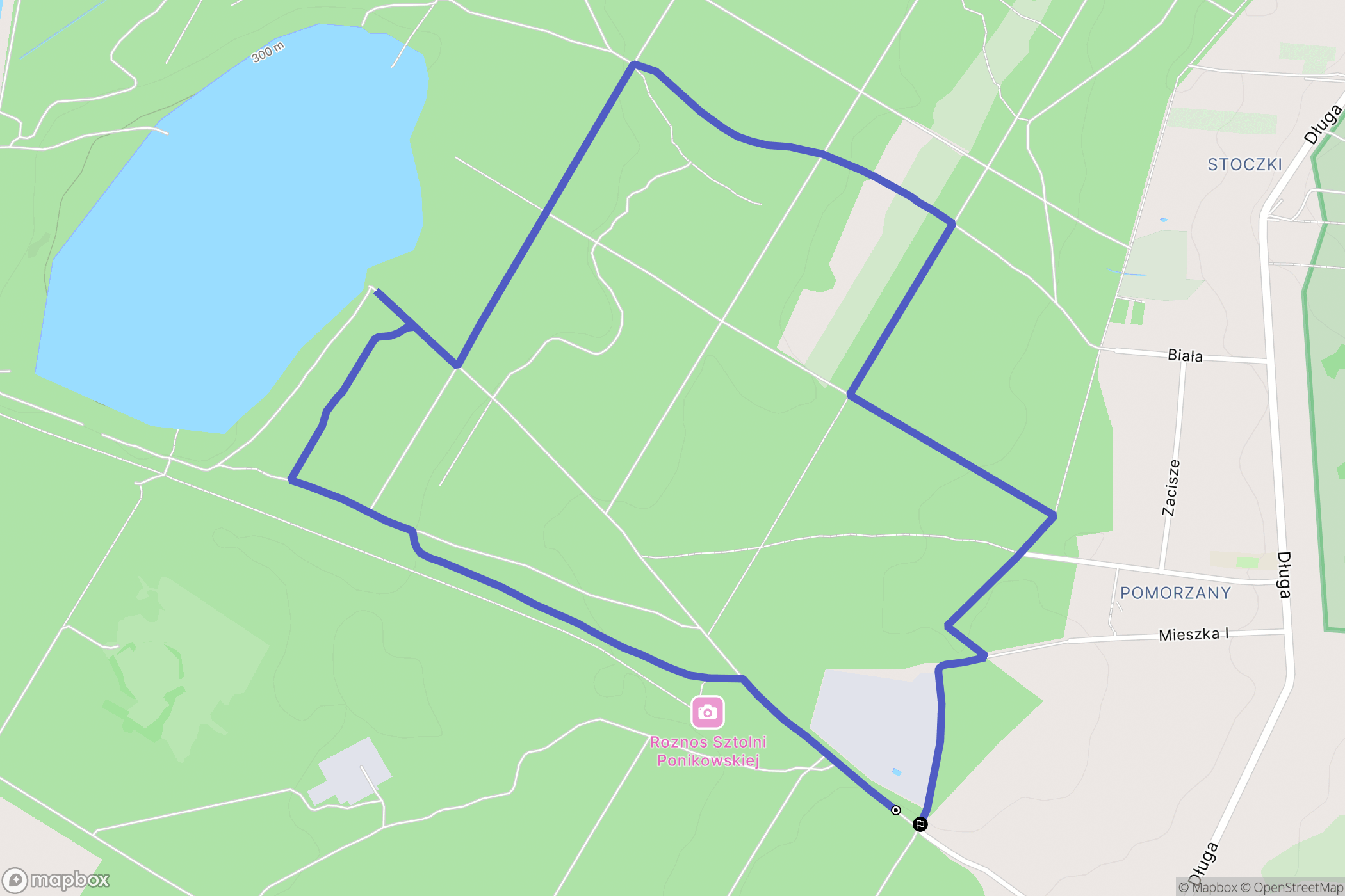 Olkusz: mapa trasy - Poland