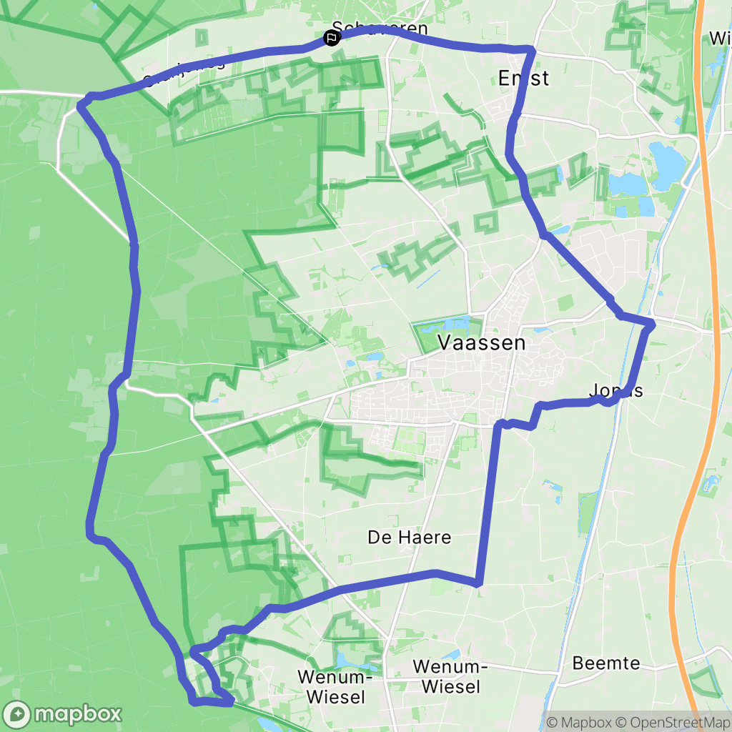 Emst: routekaart voor buitenactiviteiten - Netherlands