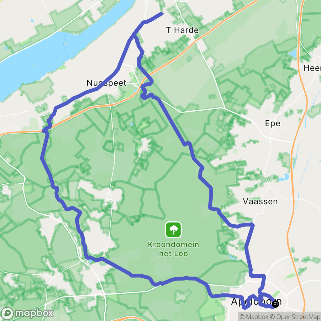 Apeldoorn: routekaart voor buitenactiviteiten - Netherlands