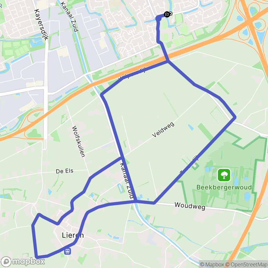 Apeldoorn: routekaart voor buitenactiviteiten - Netherlands