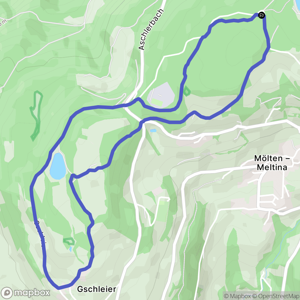  : carte du parcours de randonnée - Italy