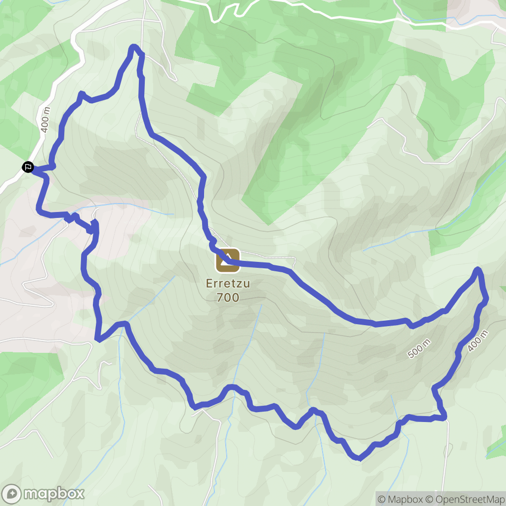 Tardets-Sorholus : carte du parcours de randonnée - France