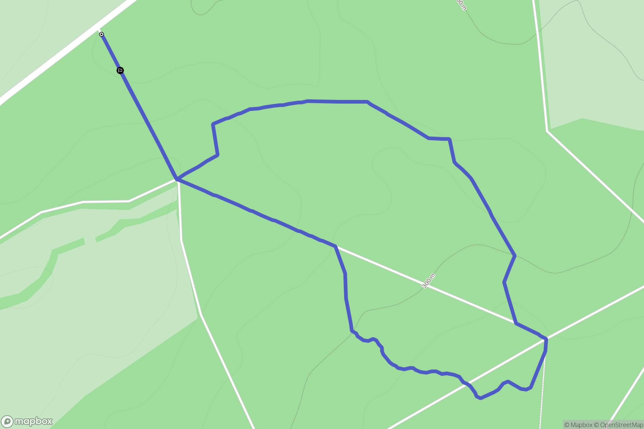 Diemeringen : carte du parcours de randonnée - France