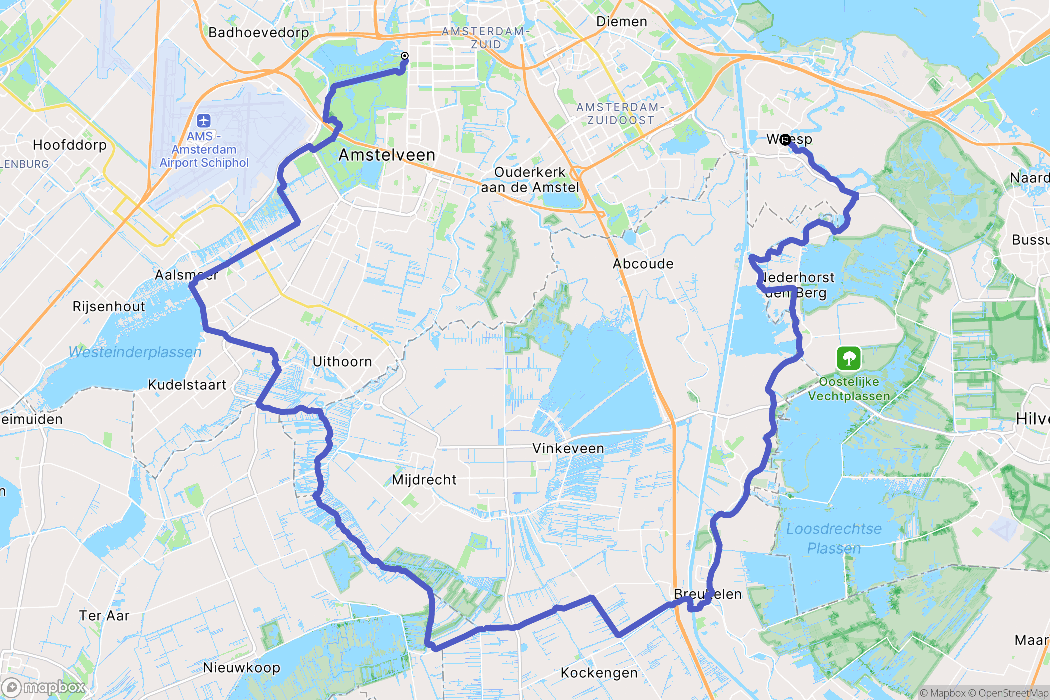 Amsterdam: routekaart voor buitenactiviteiten - Netherlands
