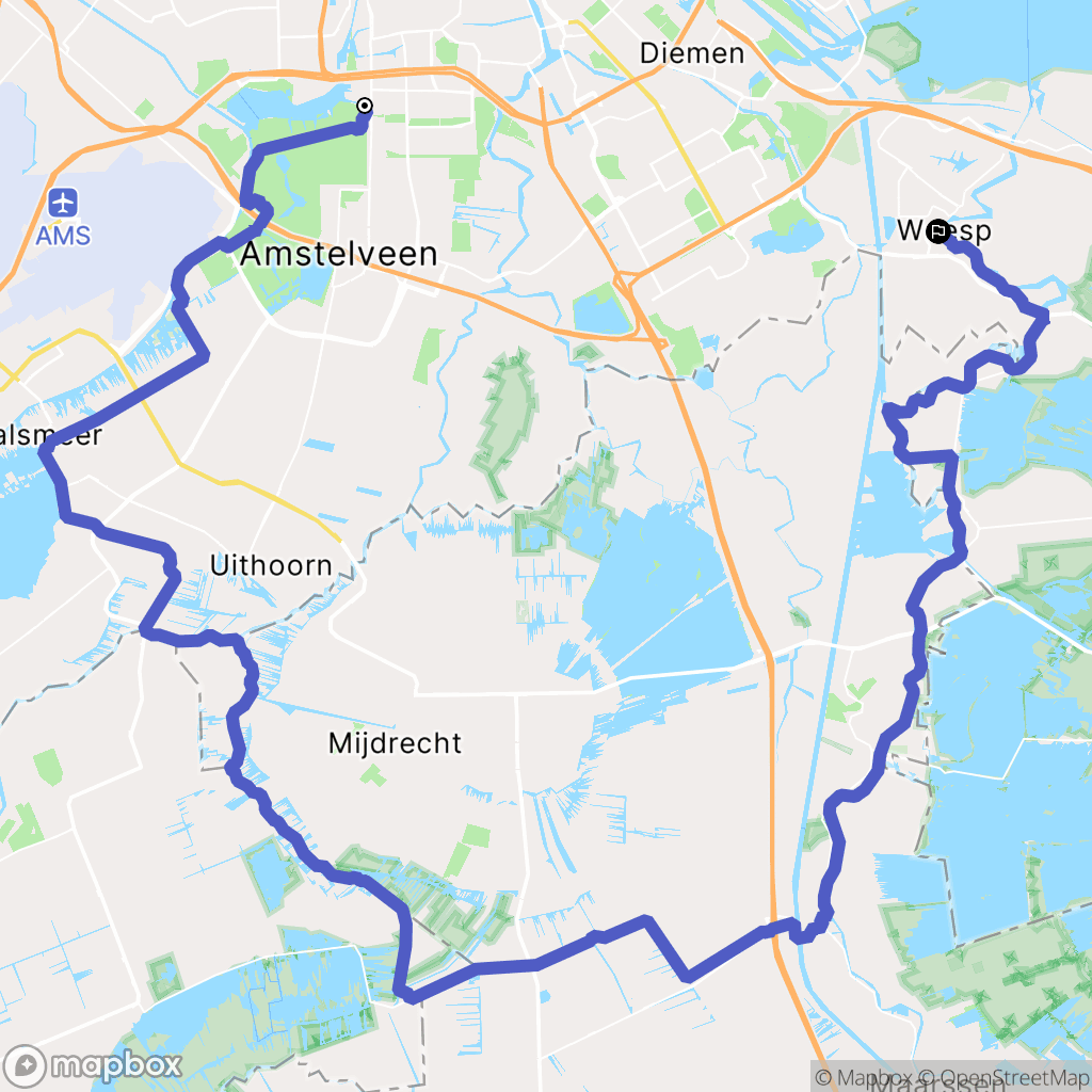 Amsterdam: routekaart voor buitenactiviteiten - Netherlands