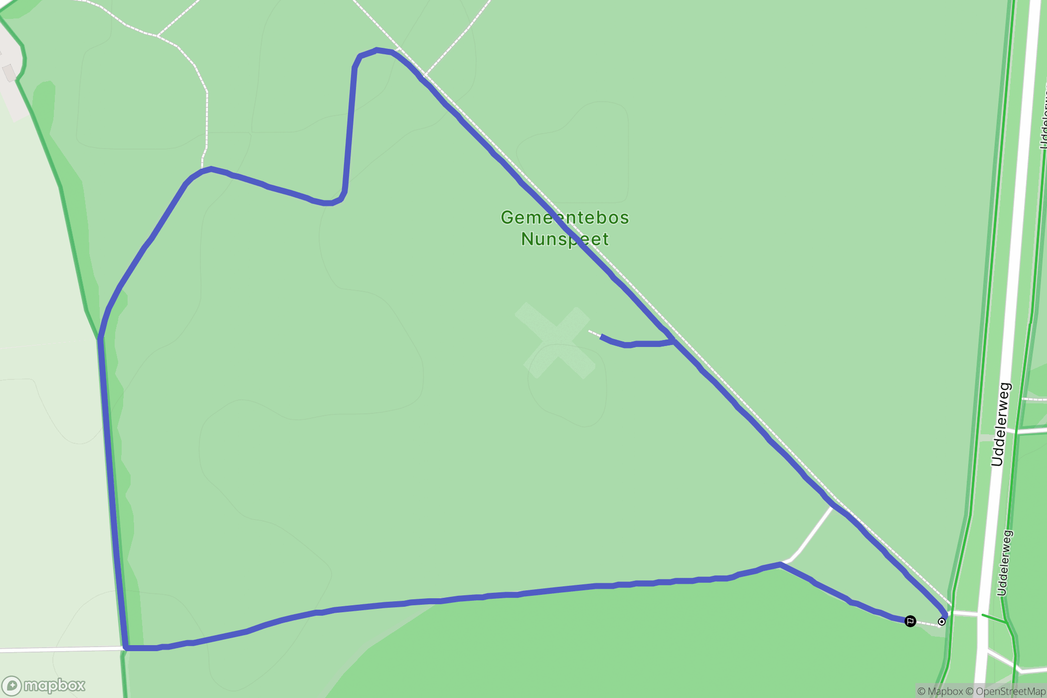Elspeet: routekaart voor buitenactiviteiten - Netherlands