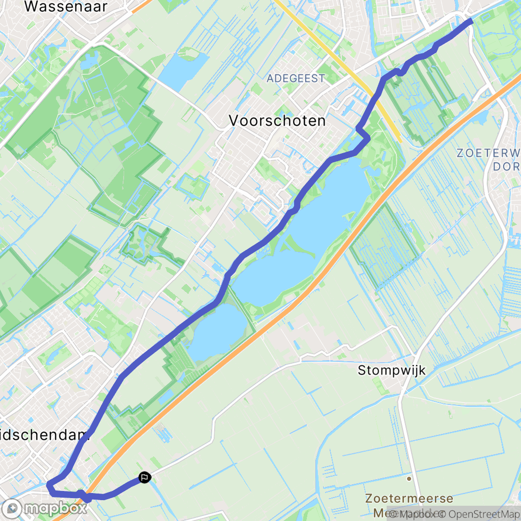 Leidschendam: routekaart voor buitenactiviteiten - Netherlands