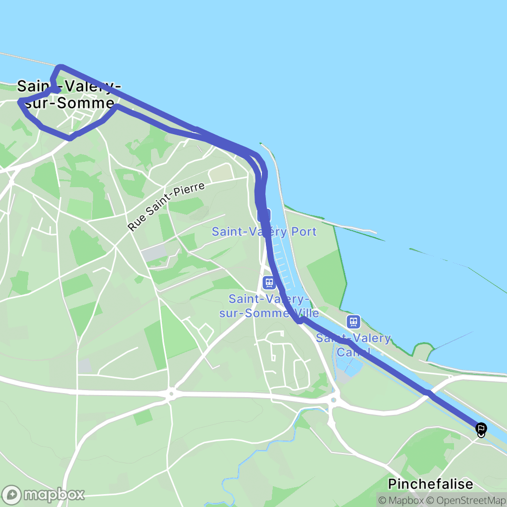 Boismont : carte du parcours de randonnée - France