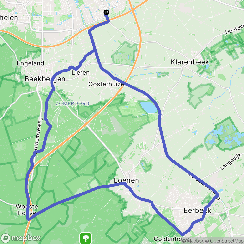 Apeldoorn: routekaart voor buitenactiviteiten - Netherlands