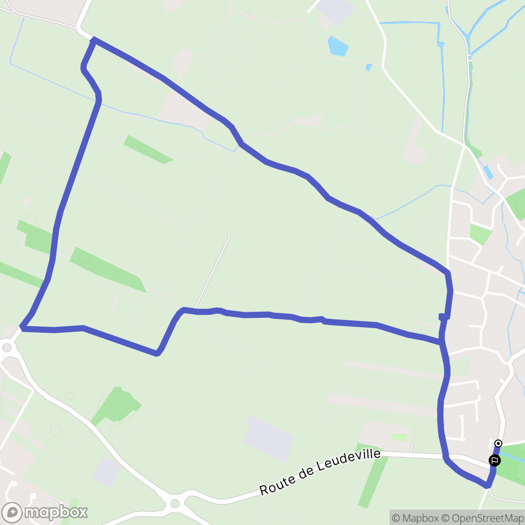 Vert-le-Grand : carte du parcours de randonnée - France