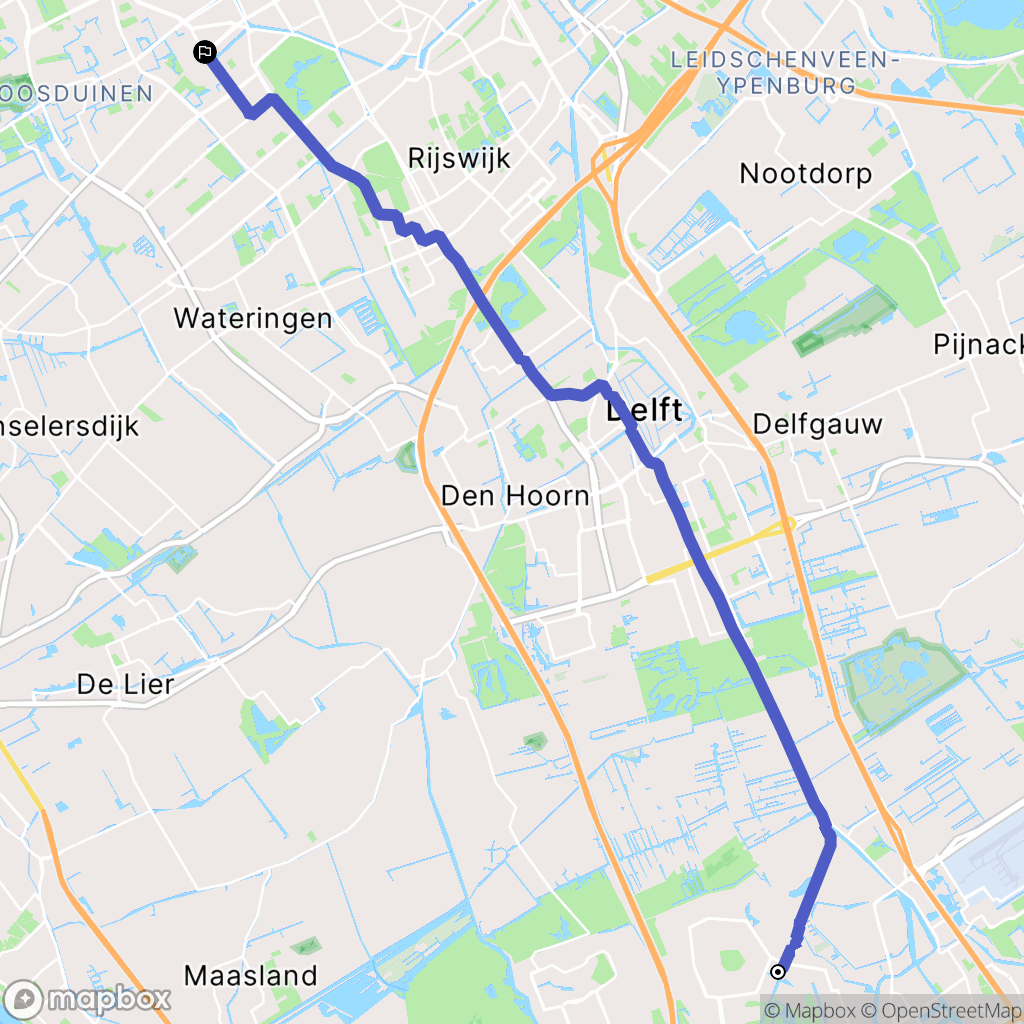 Schiedam: routekaart voor buitenactiviteiten - Netherlands