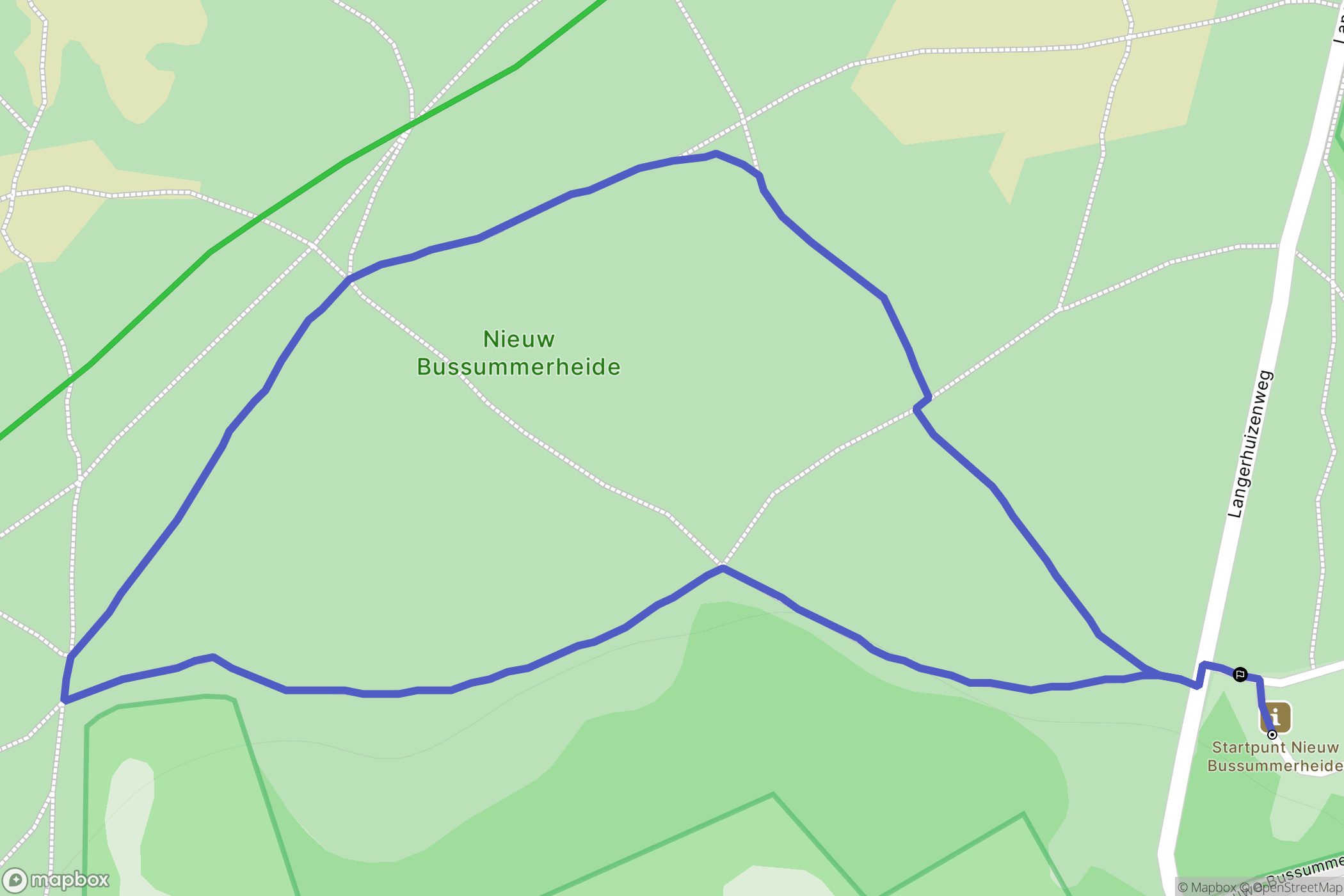 Huizen: routekaart voor buitenactiviteiten - Netherlands