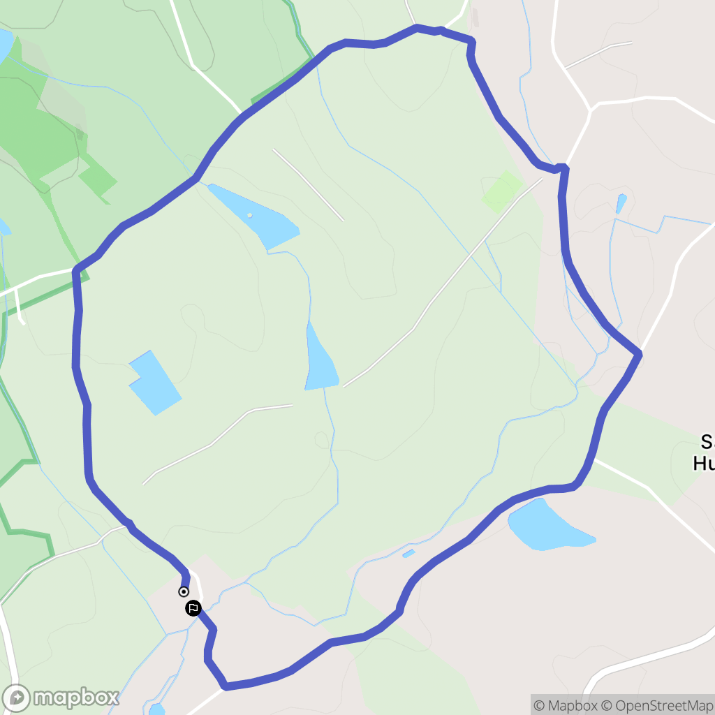 Lapenche : carte du parcours de randonnée - France