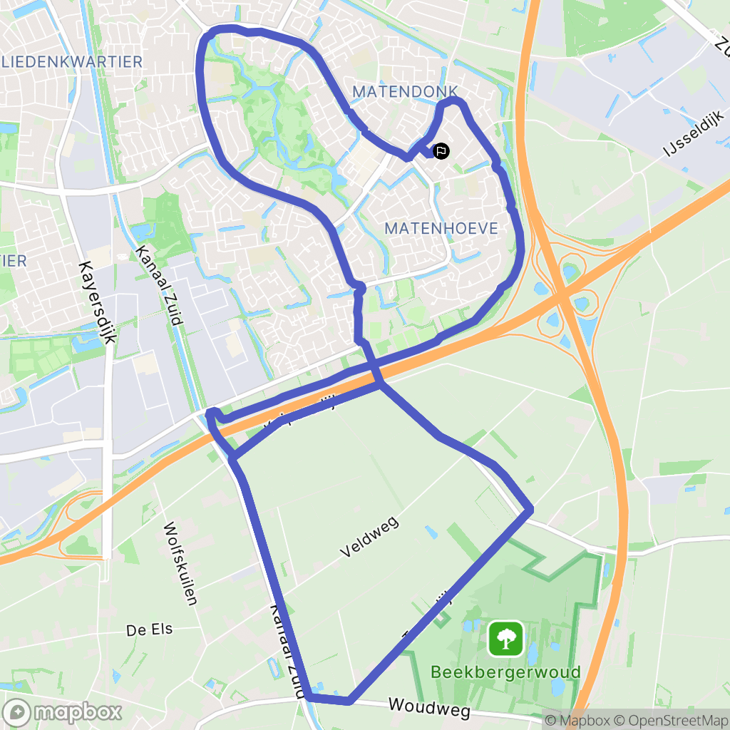 Apeldoorn: routekaart voor buitenactiviteiten - Netherlands