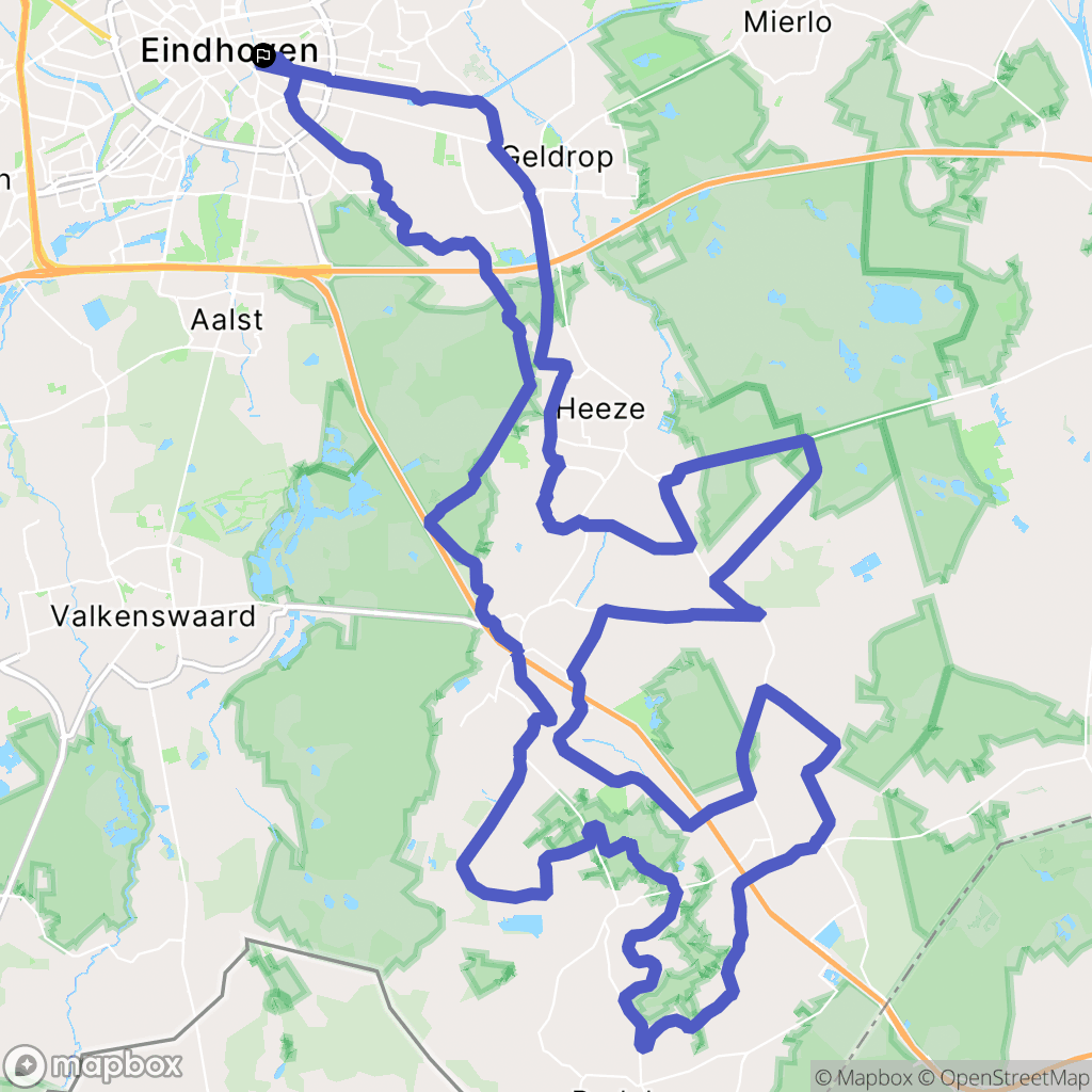 Eindhoven: routekaart voor buitenactiviteiten - Netherlands