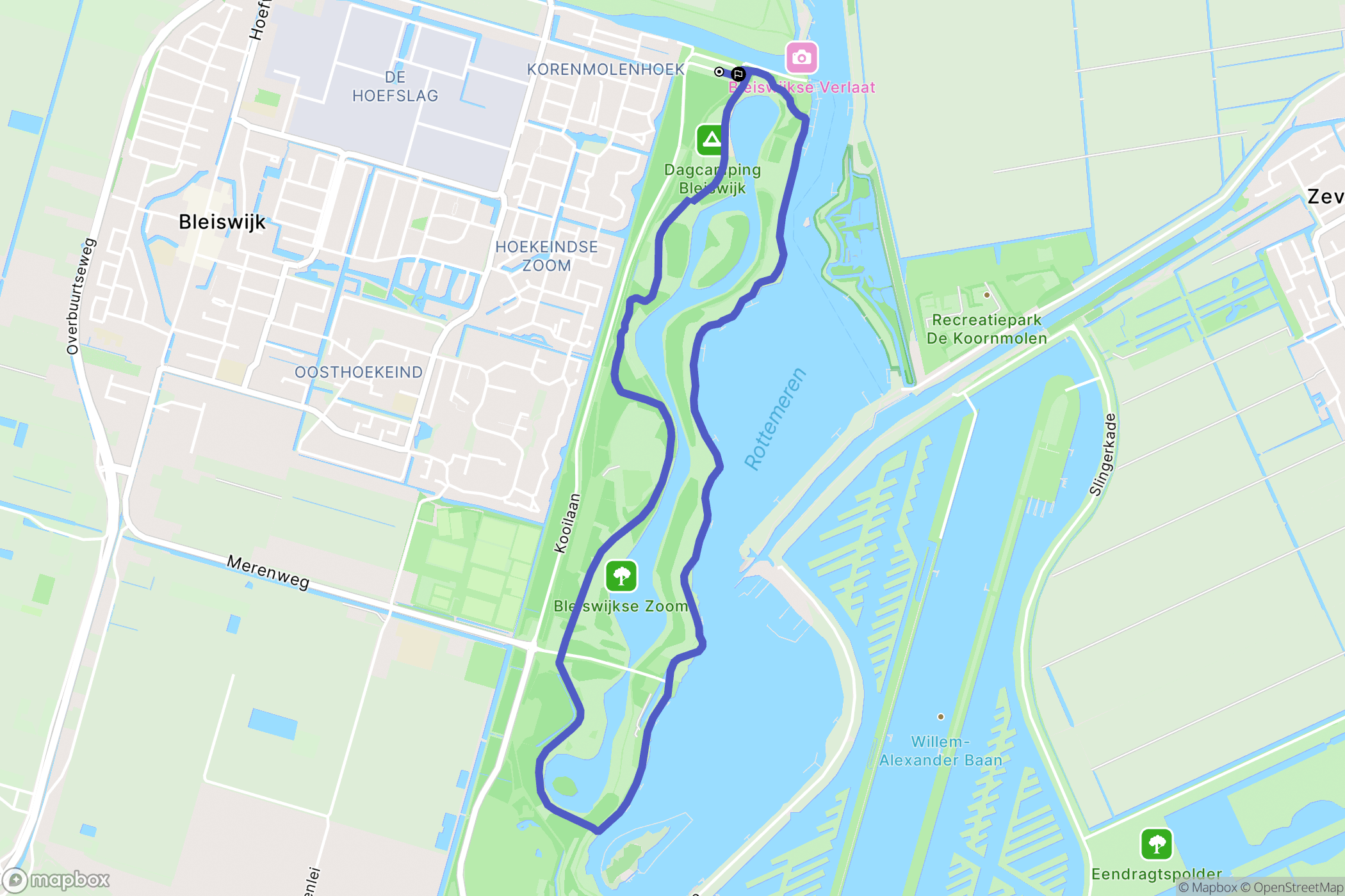 Bleiswijk: routekaart voor buitenactiviteiten - Netherlands