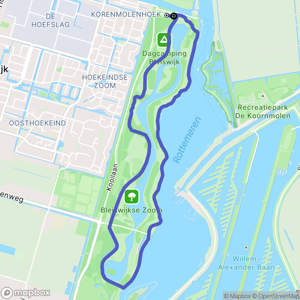 Bleiswijk: routekaart voor buitenactiviteiten - Netherlands