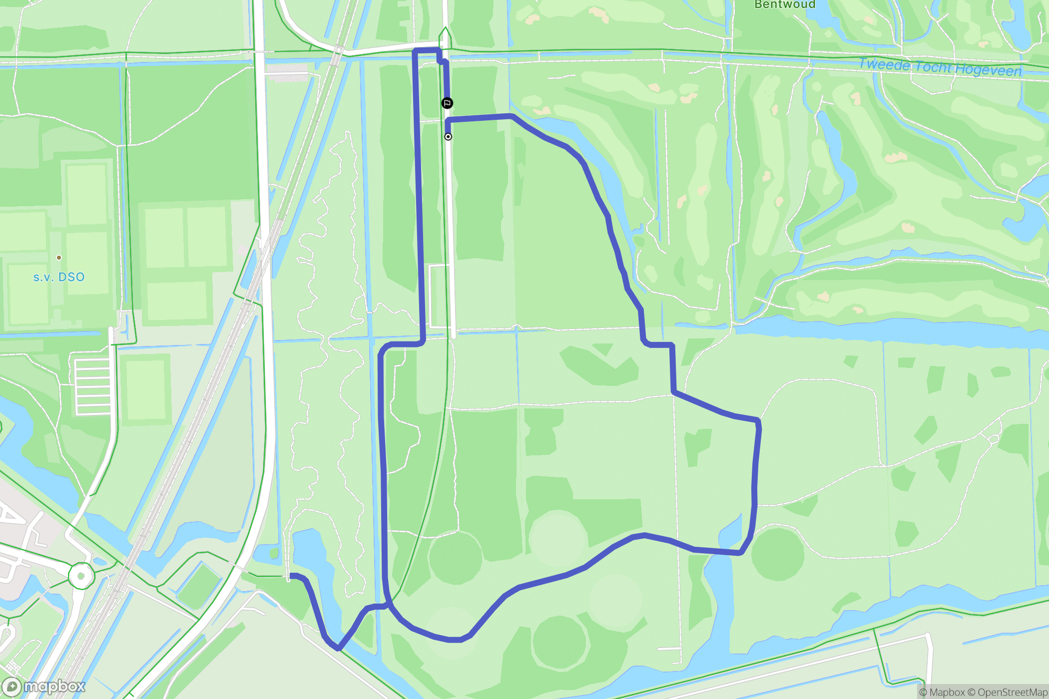 Benthuizen: routekaart voor buitenactiviteiten - Netherlands