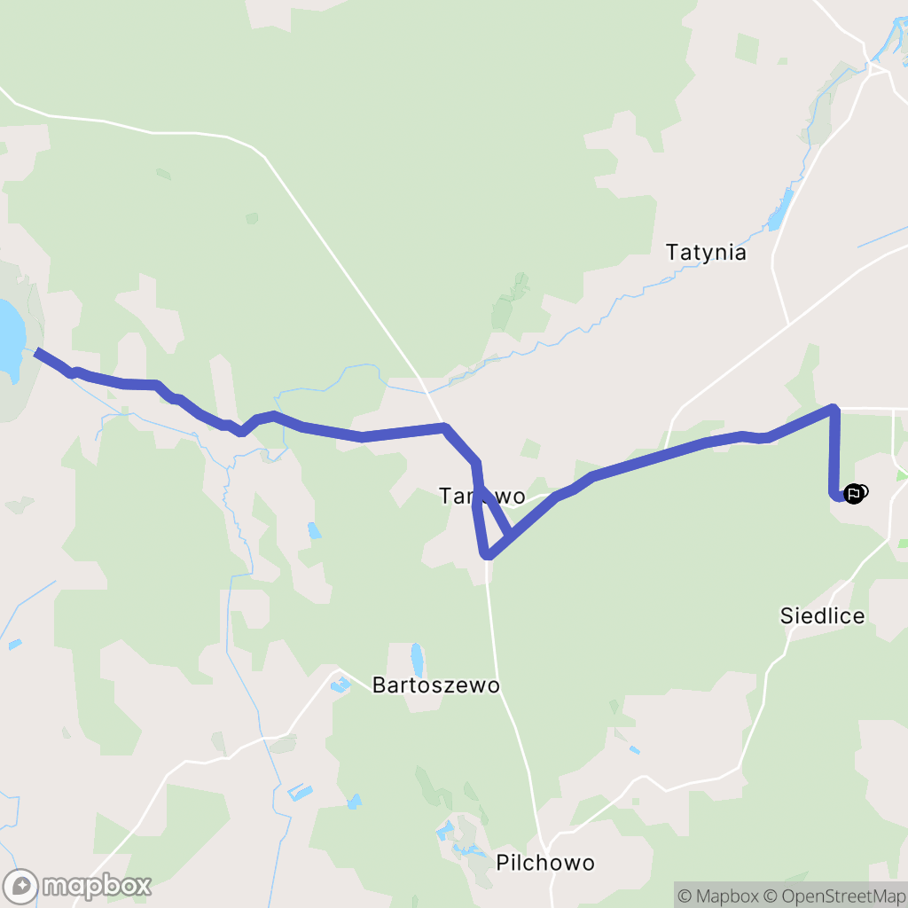 Police: mapa trasy - Poland