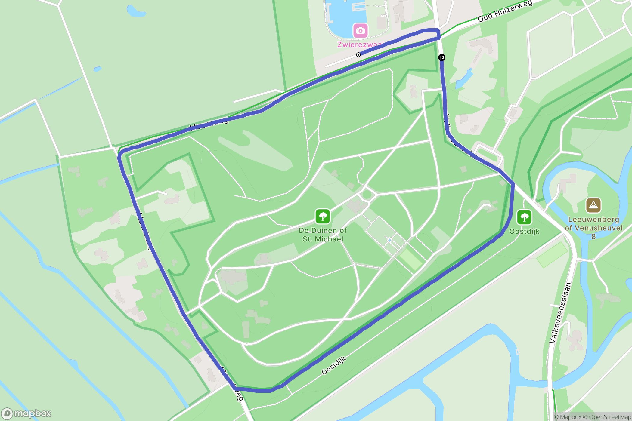 Naarden: routekaart voor buitenactiviteiten - Netherlands