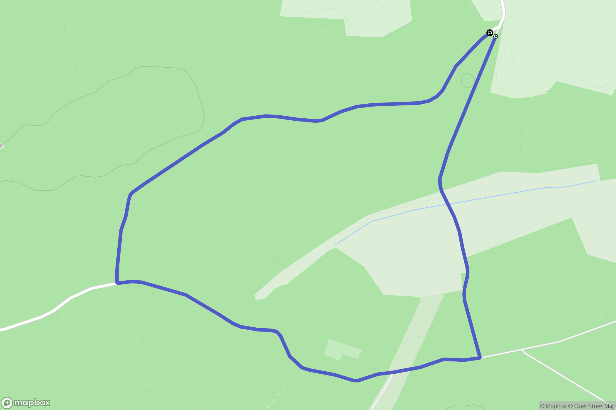 Fresnes-en-Saulnois : carte du parcours de randonnée - France