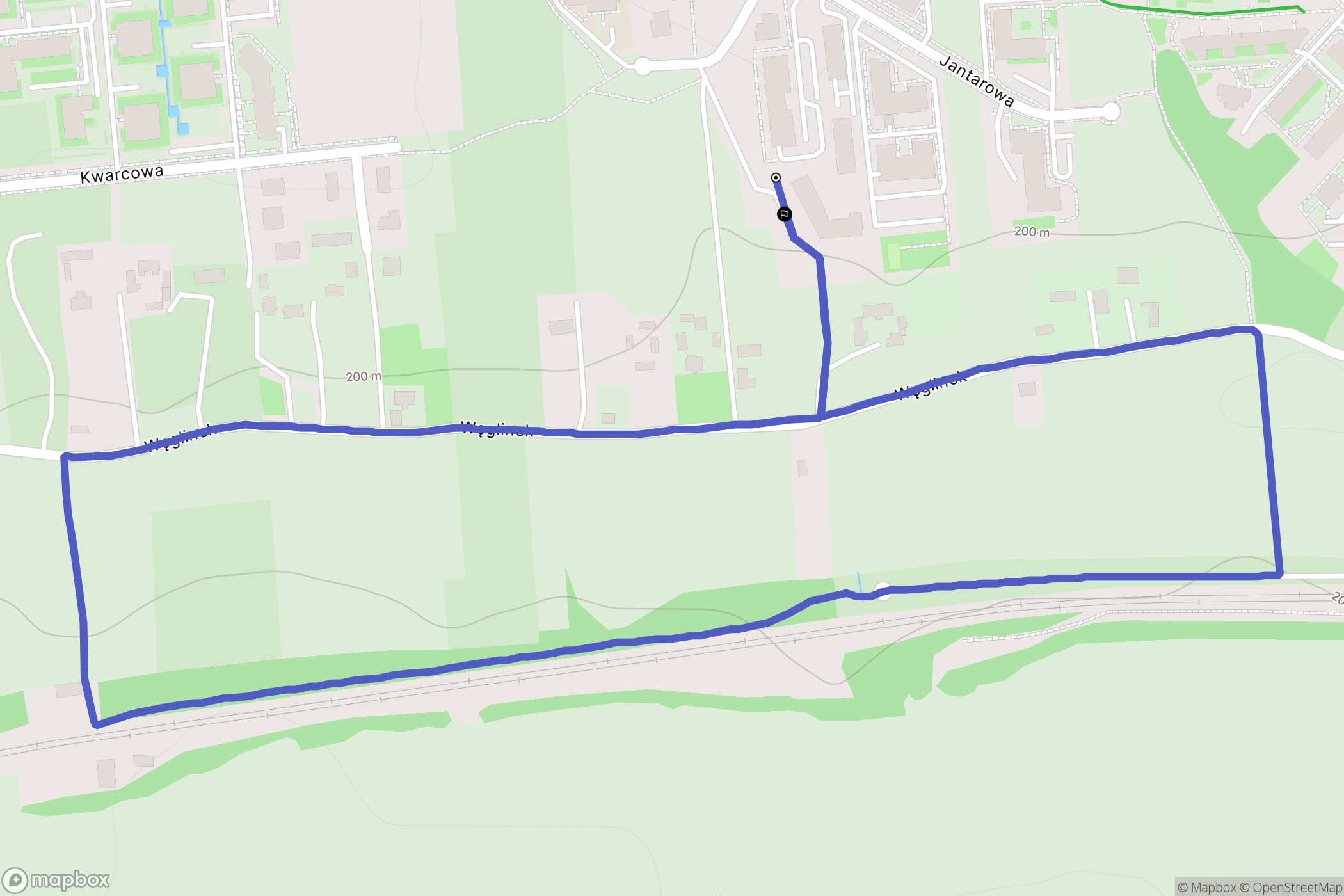 Lublin: mapa trasy - Poland