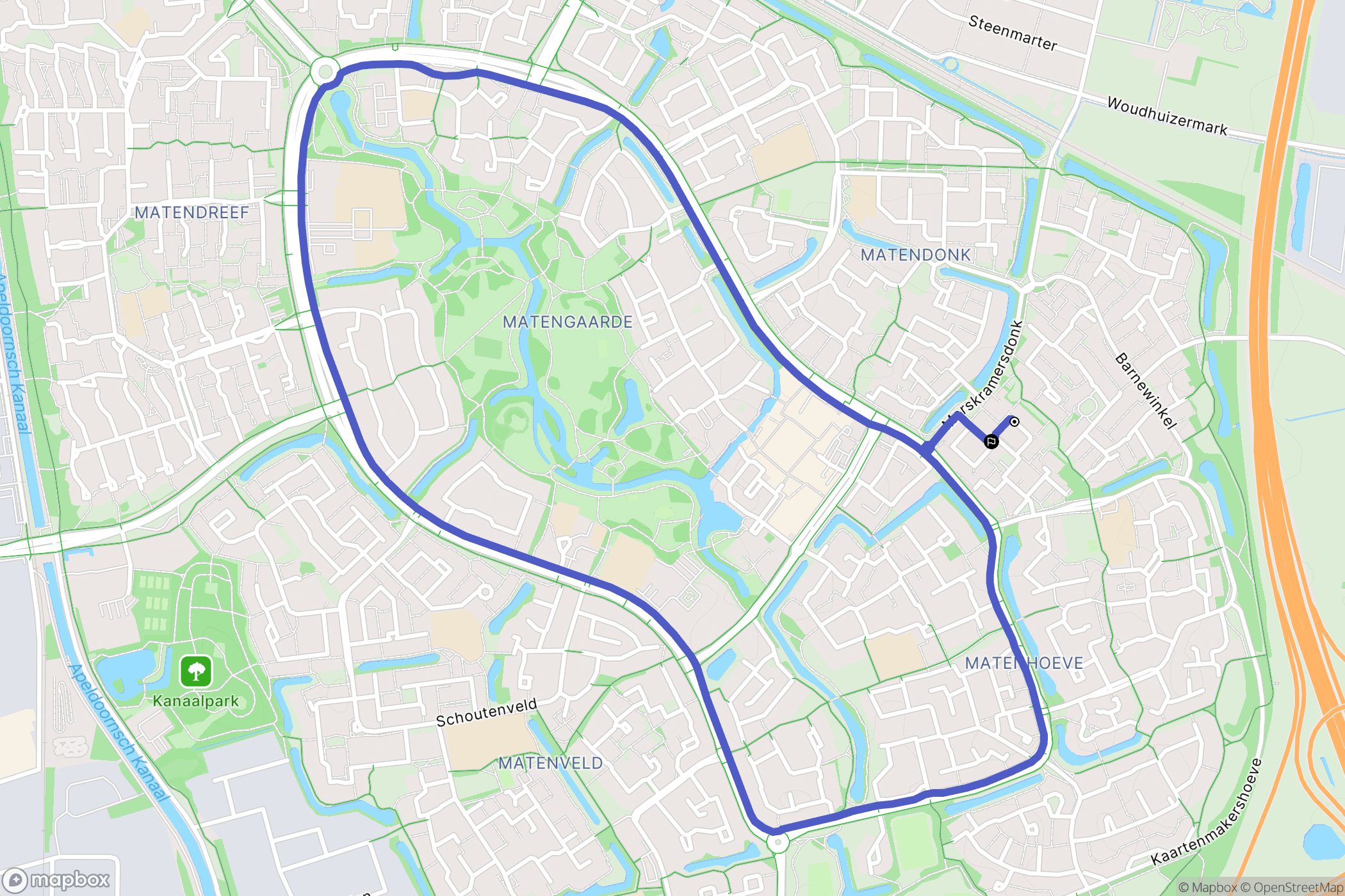 Apeldoorn: routekaart voor buitenactiviteiten - Netherlands