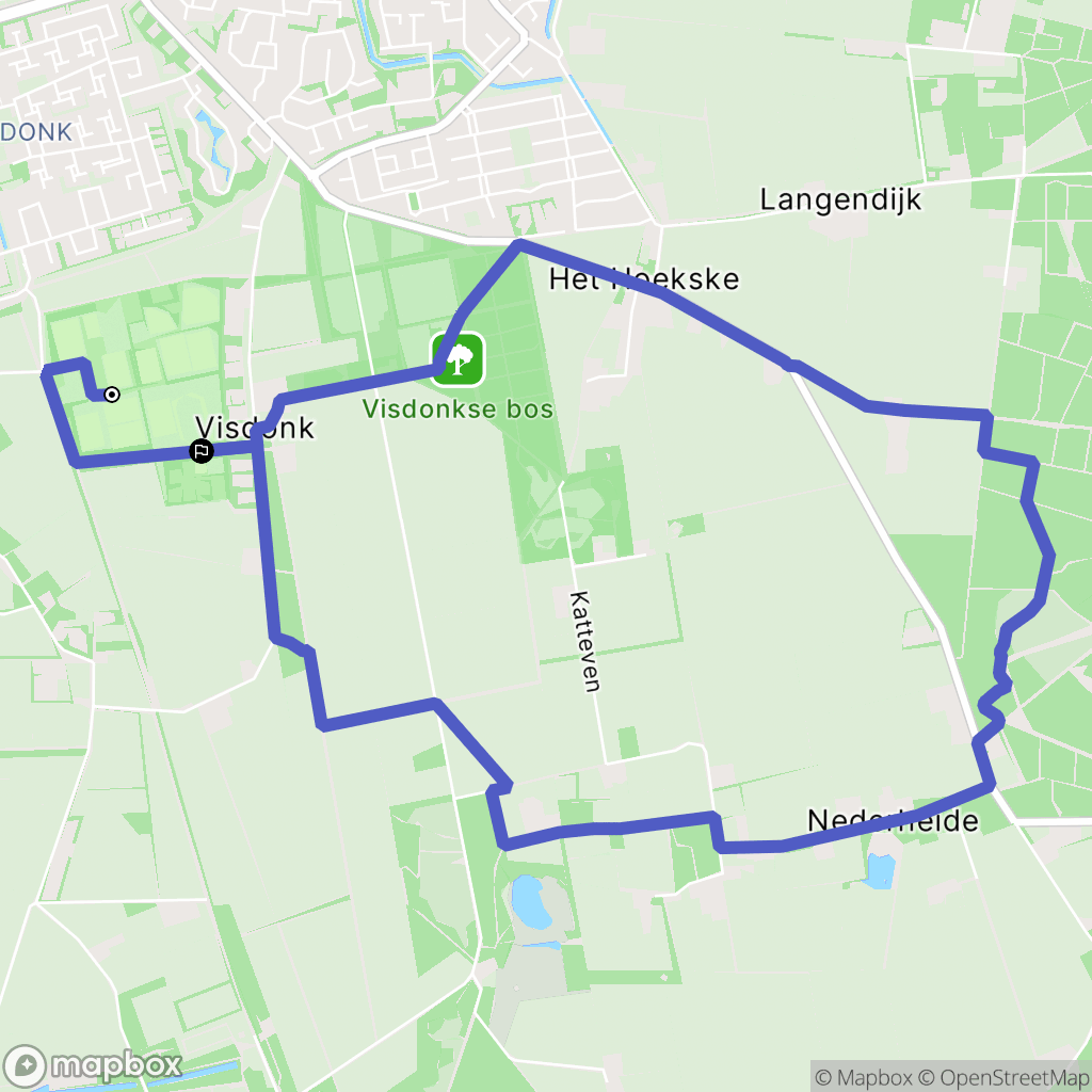 Roosendaal: routekaart voor buitenactiviteiten - Netherlands