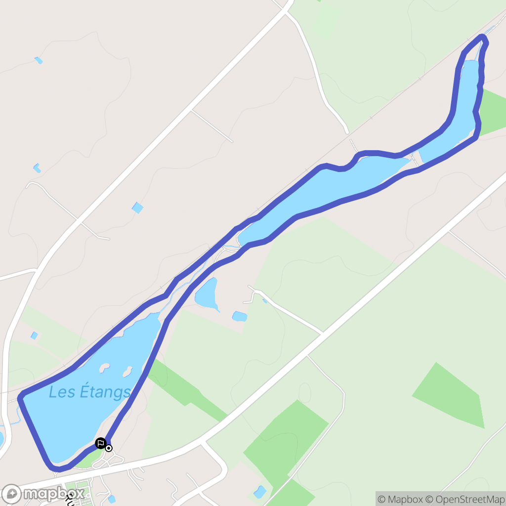 Villeneuve-en-Retz : carte du parcours de randonnée - France