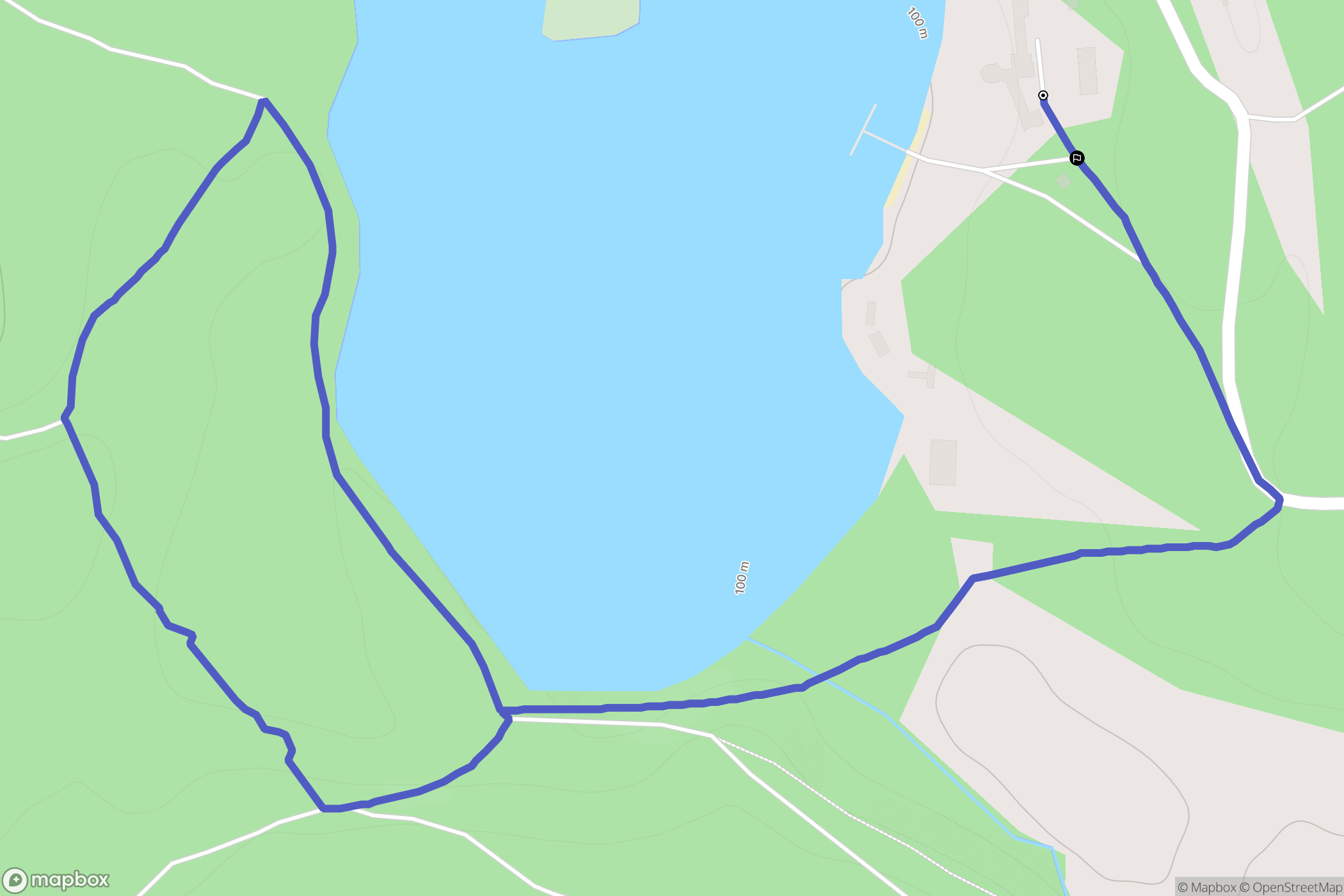 Tarda: mapa trasy - Poland