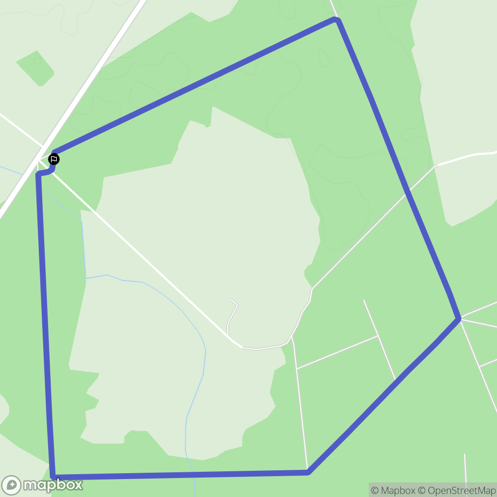 Jouarre : carte du parcours de randonnée - France