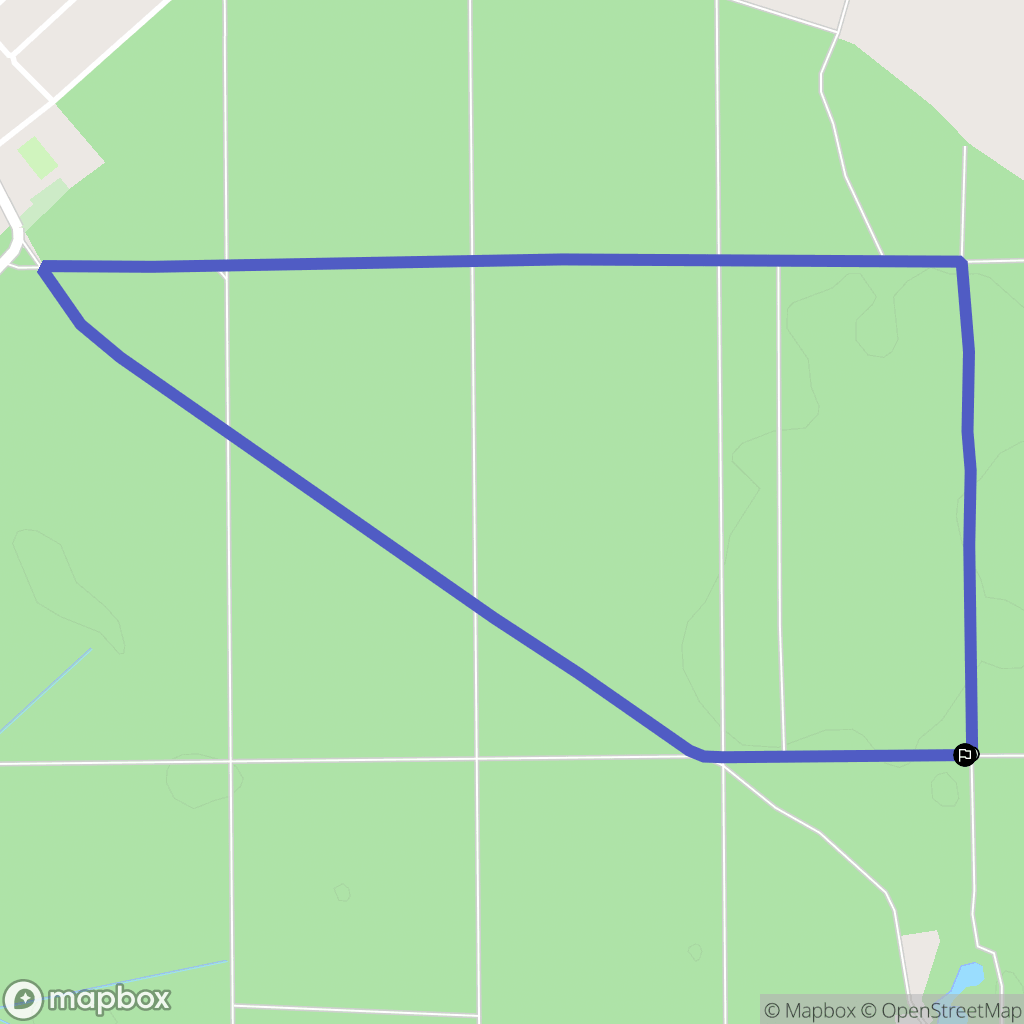 Kamionka: mapa trasy - Poland