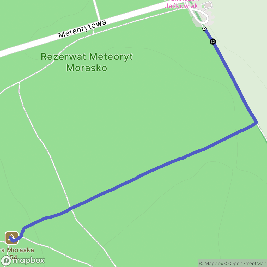 Poznań: mapa trasy - Poland