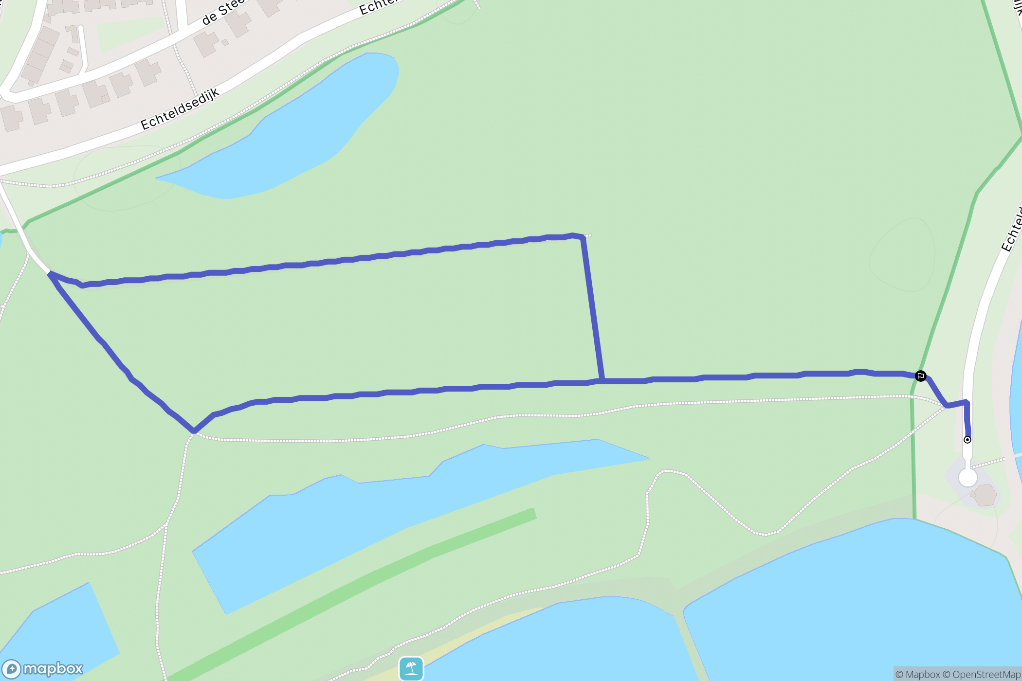 Tiel: routekaart voor buitenactiviteiten - Netherlands