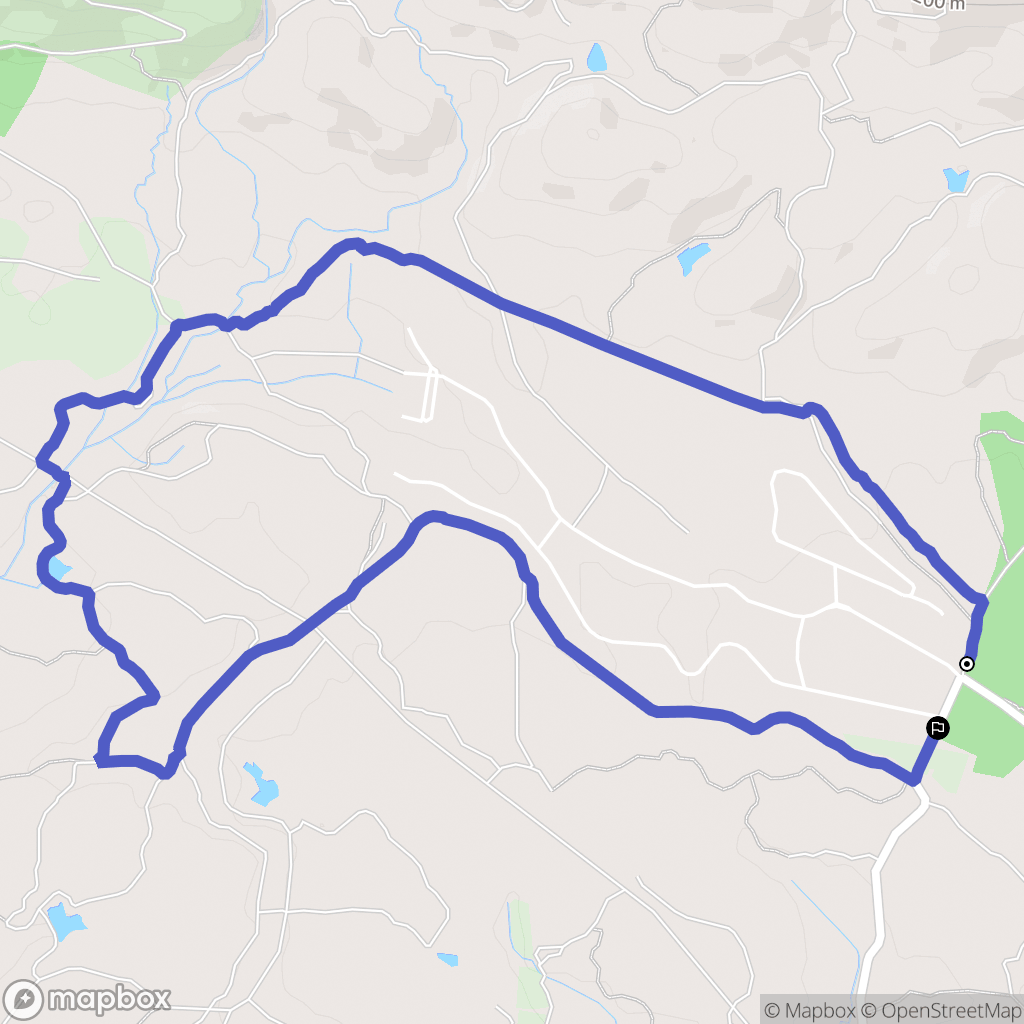Puget-sur-Argens : carte du parcours de randonnée - France