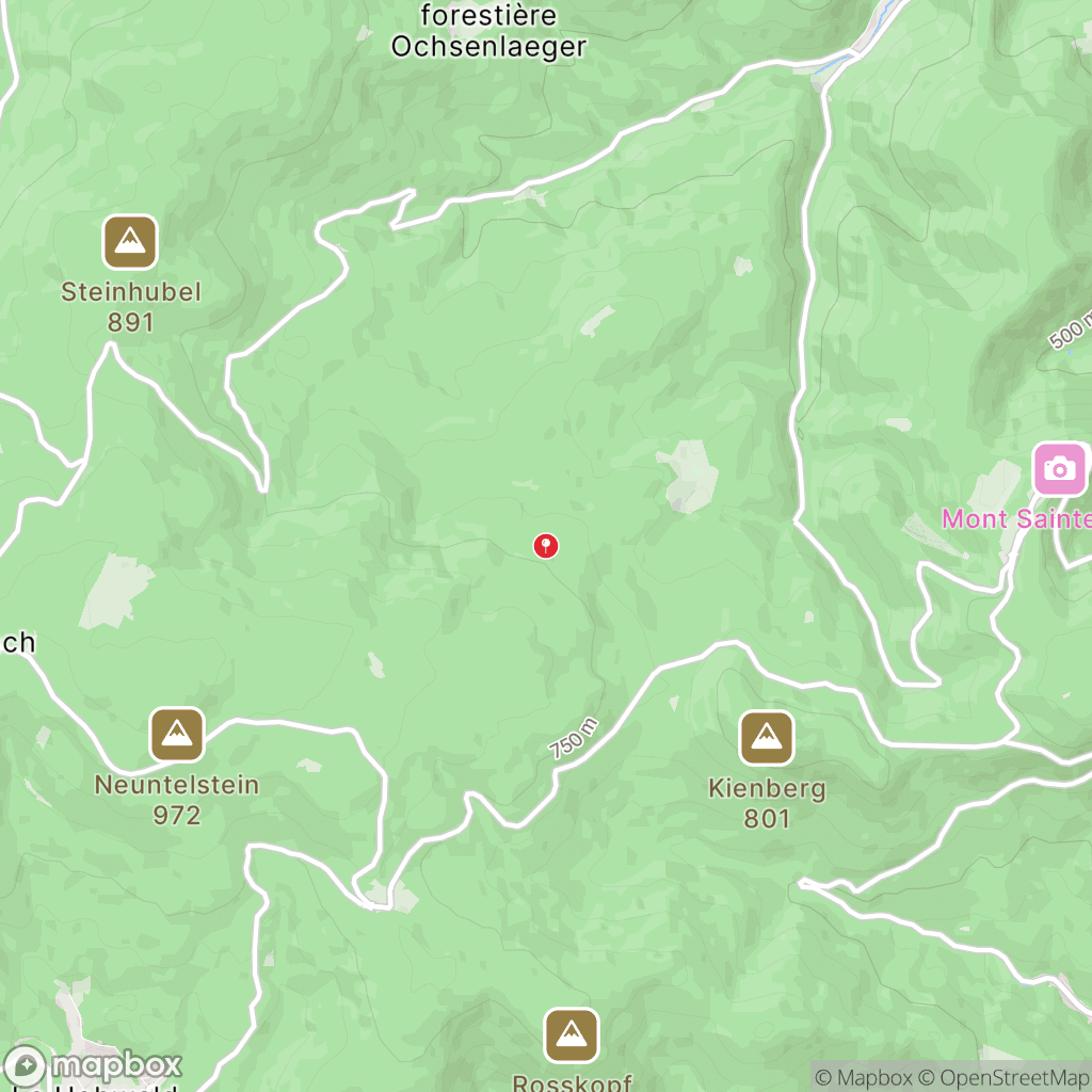Carte de la zone de délimitation de randonnee-mont-sainte-odile-bas-rhin
