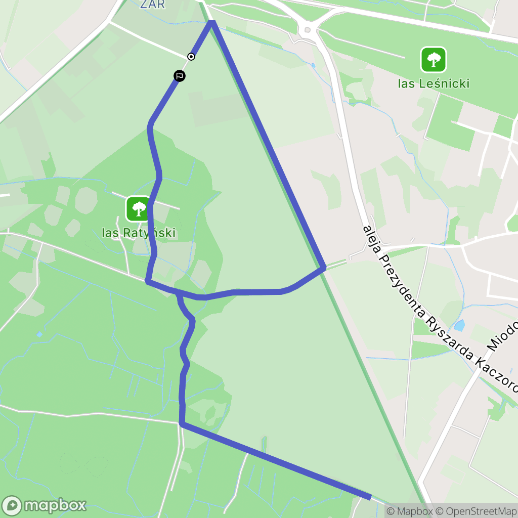 Wrocław: mapa trasy - Poland