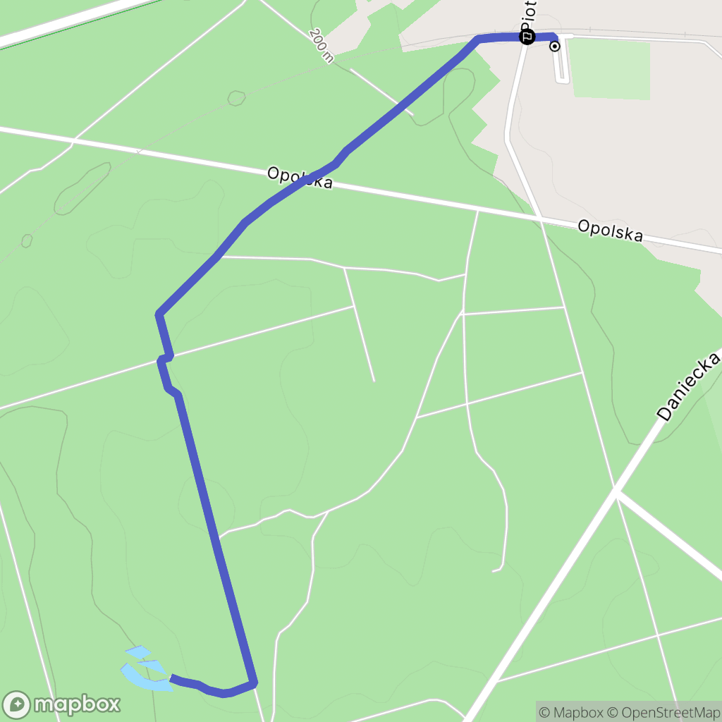 Schodnia: mapa trasy - Poland
