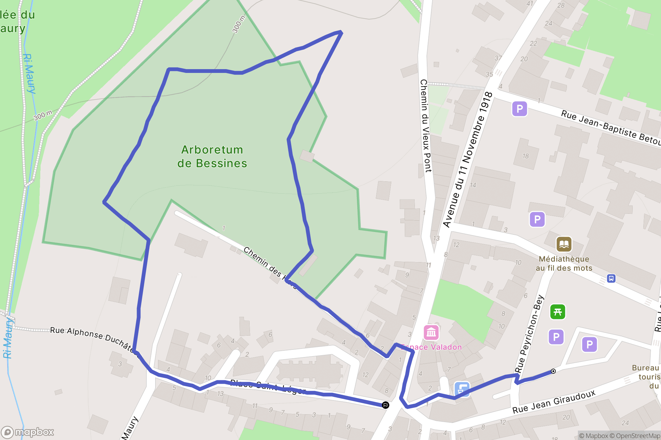Bessines-sur-Gartempe: routekaart voor buitenactiviteiten - France