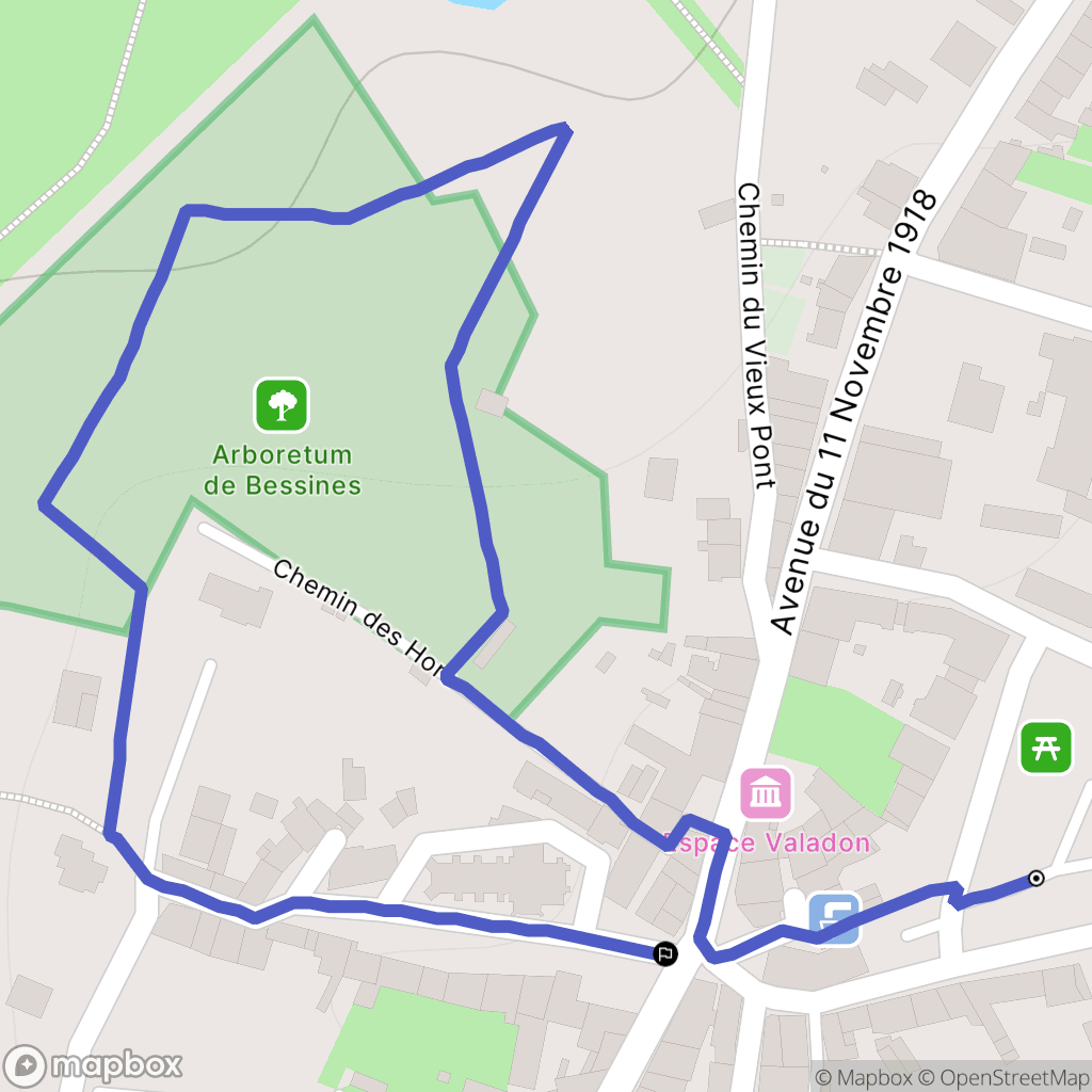 Bessines-sur-Gartempe: routekaart voor buitenactiviteiten - France