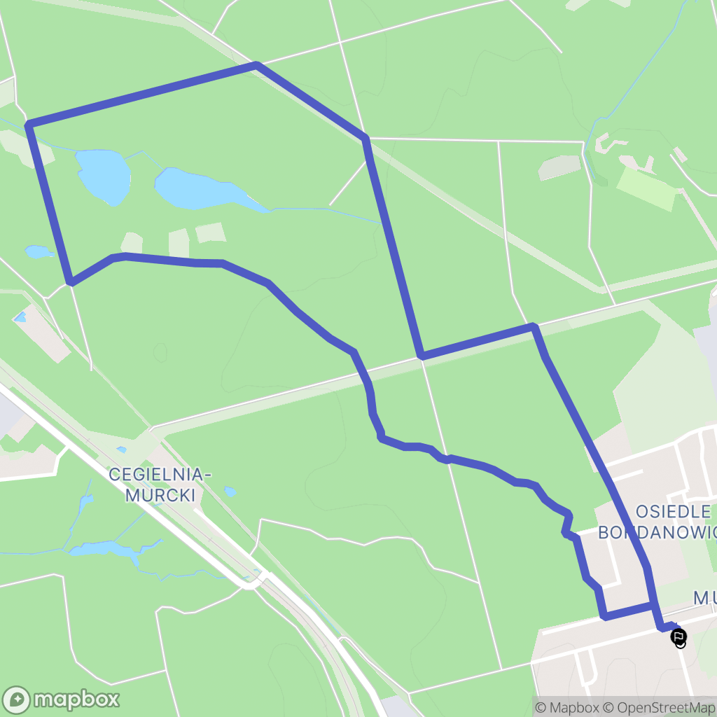Katowice: mapa trasy - Poland